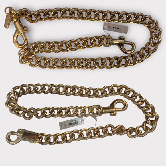 VTG Coach Convertible Clutch 9635 Black Leather Brass 90s Bag USA Tag New Strap - Picture 14 of 16